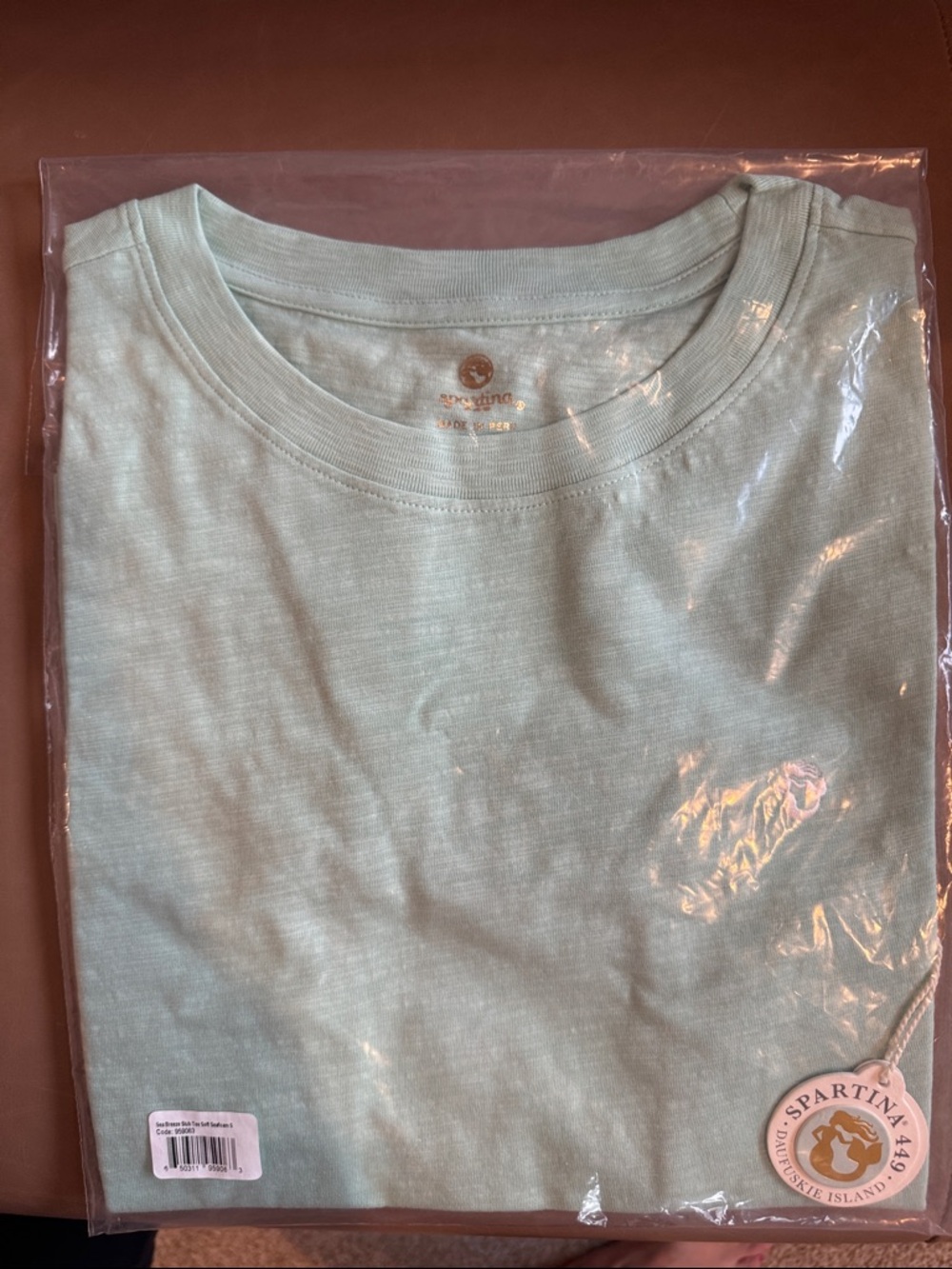 Spartina 449 Pastel Mint Short Sleeve Tee